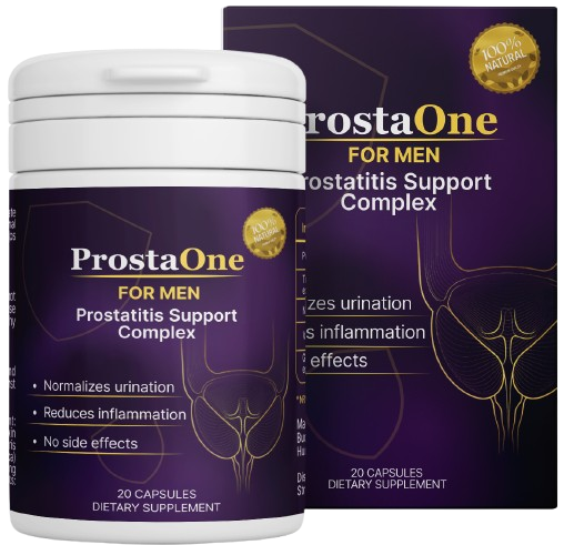 Confezione ProstaOne — integratore naturale per la prostata